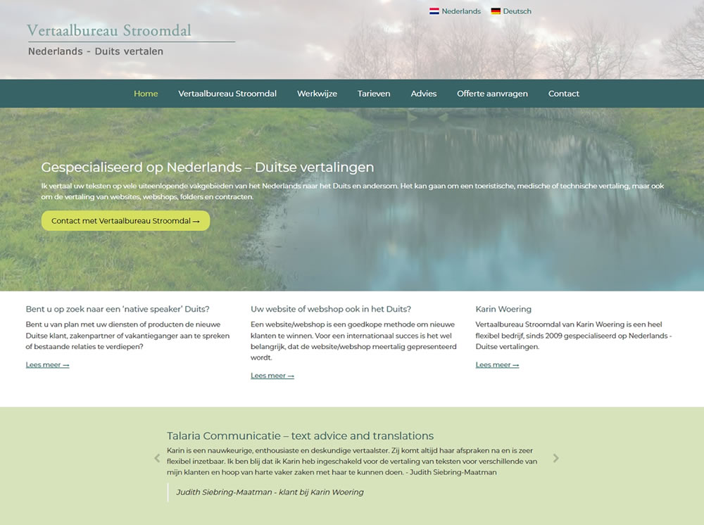 Website vertalen