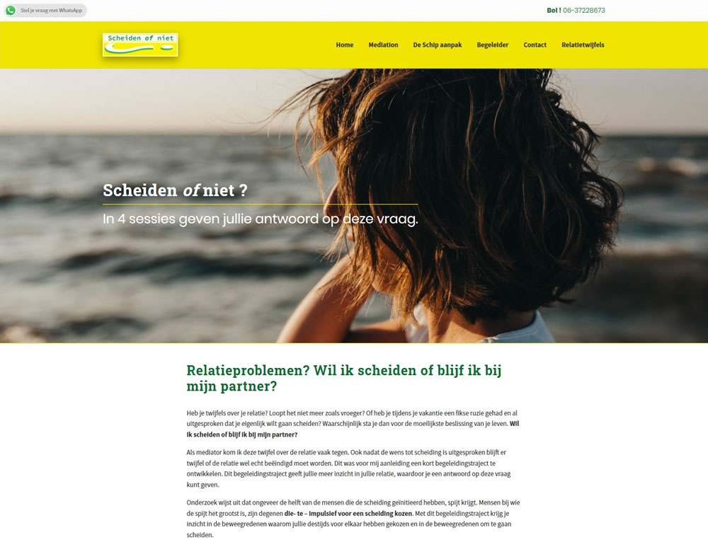 Wel of niet scheiden